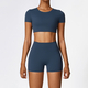 yoga Set For Women Gym 2 Piece Tight Quick-Drying Fitness Wear Outdoor Running Suit Sports High Waist Leggings Workout