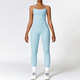 yoga Set For Women Gym 2 Piece Tight Quick-Drying Fitness Wear Outdoor Running Suit Sports High Waist Leggings Workout