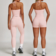women's Yoga Set 2-Piece Fitness Sports Vest And Flared Leggings
