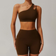 two-Piece Yoga Workout Set With Sports Bra And Leggings