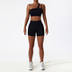 two-Piece Yoga Workout Set With Sports Bra And Leggings
