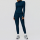 women's 2-Piece Yoga Set - Long Sleeve Top & Gym Leggings