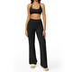 women’S 2 Piece Yoga Tracksuit With Cross Back Long Sleeve Top And Leggings