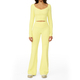 women’S 2 Piece Yoga Tracksuit With Cross Back Long Sleeve Top And Leggings