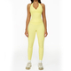 women’S 2 Piece Yoga Tracksuit With Cross Back Long Sleeve Top And Leggings