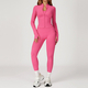 yoga Sports Set Women Gym Tracksuit Long Sleeve Shirt Shorts Bra