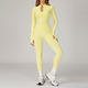 yoga Sports Set Women Gym Tracksuit Long Sleeve Shirt Shorts Bra