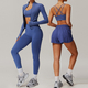 women's Yoga Gym Tank Top With High Waist Leggings And Shorts