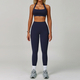 high Waist Yoga Leggings And Sports Bra Set