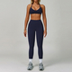 high Waist Yoga Leggings And Sports Bra Set