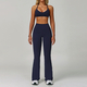 high Waist Yoga Leggings And Sports Bra Set