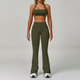 high Waist Yoga Leggings And Sports Bra Set