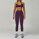 high Waist Yoga Leggings And Sports Bra Set