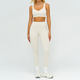 women's 2-Piece Yoga Set Long Sleeve Top & Running Shorts