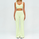 women's 2-Piece Yoga Set Long Sleeve Top & Running Shorts