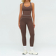 women's 2-Piece Yoga Set Long Sleeve Top & Running Shorts