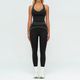 women's 2-Piece Yoga Set Long Sleeve Top & Running Shorts