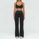 women's 2-Piece Yoga Set Long Sleeve Top & Running Shorts