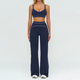 women's 2-Piece Yoga Set Long Sleeve Top & Running Shorts
