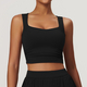 long Sleeve Yoga Set With High Waist Leggings And Vest