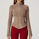 women's Winter Sports Jacket Slim Long Sleeve Fitness Top