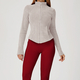 women's Winter Sports Jacket Slim Long Sleeve Fitness Top