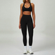 yoga Set Women Tracksuit Running Sportswear Long Sleeve Jacket Leggings Shorts