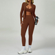 yoga Set Women Tracksuit Running Sportswear Long Sleeve Jacket Leggings Shorts