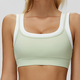 women's Yoga Set Flared Leggings Sports Bra Tank Top