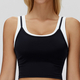 women's Yoga Set Flared Leggings Sports Bra Tank Top