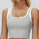 women's Yoga Set Flared Leggings Sports Bra Tank Top