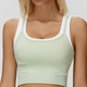 women's Yoga Set Flared Leggings Sports Bra Tank Top