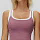 women's Yoga Set Flared Leggings Sports Bra Tank Top