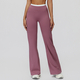 women's Yoga Set Flared Leggings Sports Bra Tank Top