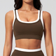 women's Yoga Set Flared Leggings Sports Bra Tank Top