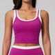 women's Yoga Set Flared Leggings Sports Bra Tank Top