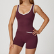 2-Piece Yoga Set High Waist Leggings Sports Bra Athletic Wear