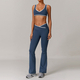 2-Piece Yoga Set High Waist Leggings Sports Bra Athletic Wear