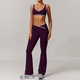 2-Piece Yoga Set High Waist Leggings Sports Bra Athletic Wear