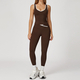2-Piece Yoga Set High Waist Leggings Sports Bra Athletic Wear