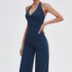 women's 2-Piece Yoga Set Long Sleeve Crop Top High Waist Leggings