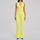 women's 2-Piece Yoga Set Long Sleeve Crop Top High Waist Leggings