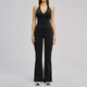 women's 2-Piece Yoga Set Long Sleeve Crop Top High Waist Leggings