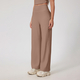women Yoga Set High Waist Crop Top Straight Leg Pants Gym Wear
