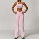 high Waisted Leggings And Sports Bra Yoga Set