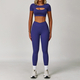 high Waisted Leggings And Sports Bra Yoga Set