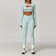 high Waisted Leggings And Sports Bra Yoga Set