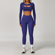 high Waisted Leggings And Sports Bra Yoga Set