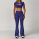 high Waisted Leggings And Sports Bra Yoga Set