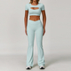 high Waisted Leggings And Sports Bra Yoga Set